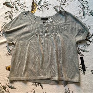 BCBG Max Azria Soft Embellished Cardigan, NWT Xl